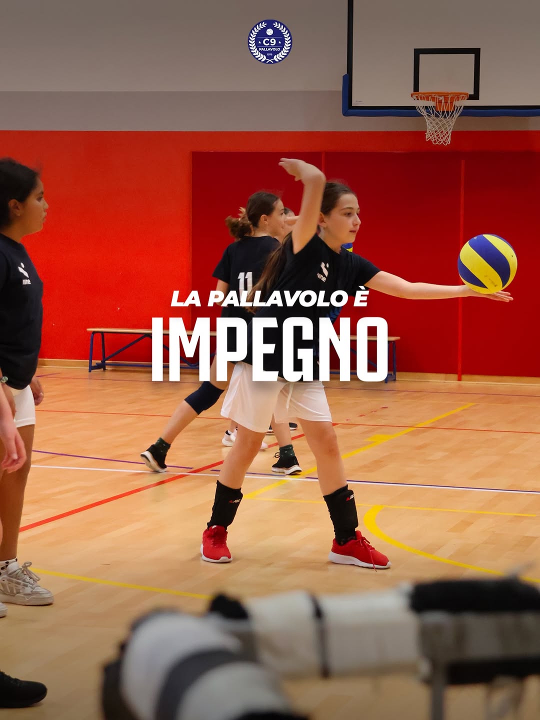 Impegno — il minivolley della Pallavolo C9
